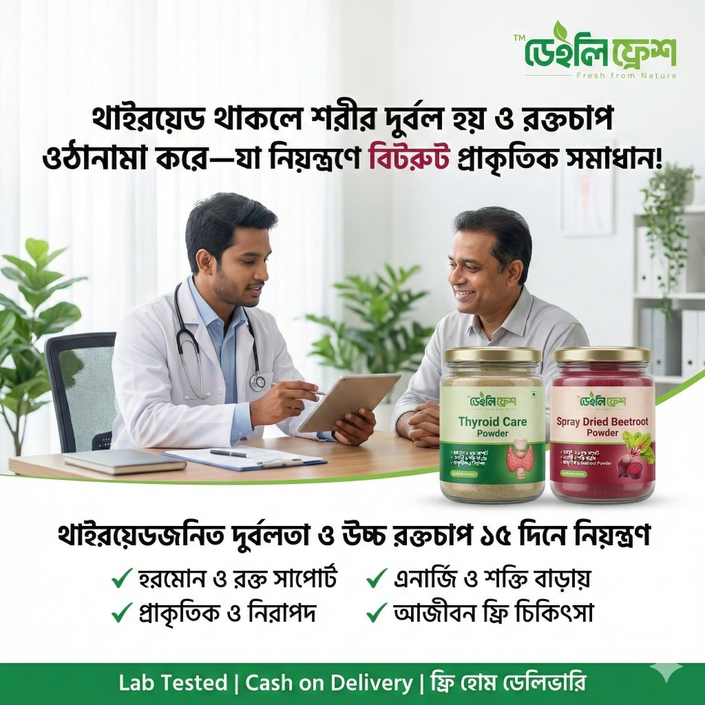3 Thyroid + Beetroot Powder Combo Pack - Image 1